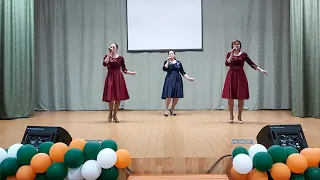 Вокальный коллектив "NOVA", песня "Одна снежинка", номинация "Эстрадный вокал", Демьянский СДК