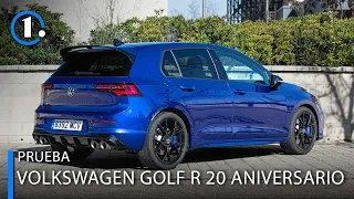 Prueba Volkswagen Golf R 20 Aniversario, ¡con una potencia histórica! / Review en español / Test