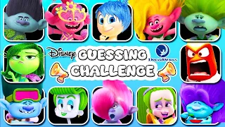 Guess 50 Moments Challenge In Trolls Band Together, Inside Out 2, Elemental | Who Marry Poppy?