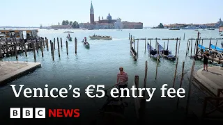 Venice to charge day trippers to enter city | BBC News