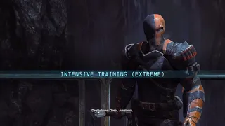 Batman Arkham Origins challenge mode Deathstroke Intensive Training (Extreme)