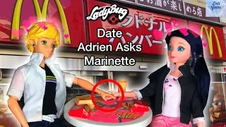 Date Adrien asks Marinette Out On A Date! Love? Miraculous Ladybug Season 2 Episode Doll