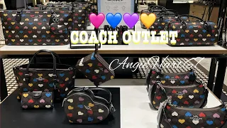 COACH OUTLET 💕NEW 2024 HEARTS MULTI COLOR  PRINTS COLLECTION. CLEARANCE 75% OFF #angiehart67
