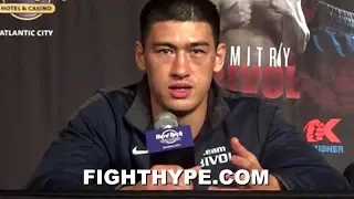 DMITRY BIVOL POST-FIGHT AFTER WIN OVER ISAAC CHILEMBA; TALKS IMPROVEMENTS AND WHAT'S NEXT