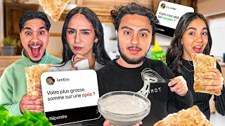 QUI FERA LE MEILLEURE TACOS DU CHALET AVEC NOS SOEURS ! (et on répond à vos questions)