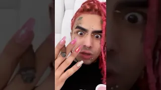 Lil Pump Got His Nails Done Like A Female 😳