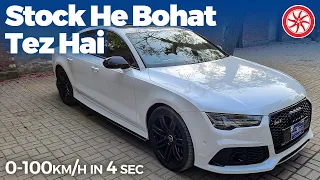 Audi RS7 Stock He Bohat Tez Hai!