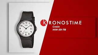Обзор часов Casio MW-59-7B - KronosTime.RU
