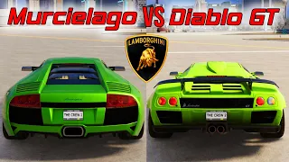 The CREW 2: Lamborghini Murcielago VS Lamborghini Diablo GT (WHICH IS FASTEST?)