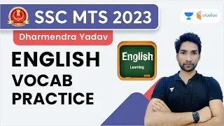 English | Vocab Practice | SSC MTS 2023 | Dharmendra Yadav