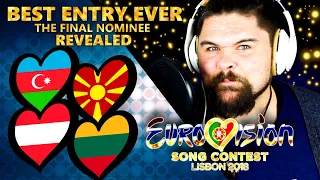 Reviewing Eurovision 2018: Azerbaijan, Lithuania, Austria & FYR Macedonia.