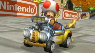 Mario Kart Wii - 150cc Banana Cup Grand Prix (Toad Gameplay)