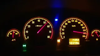 opel vectra c 2000cc turbo 100-270 km/h