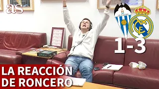 COPA DEL REY | ALCOYANO 1 REAL MADRID 3 | La reacción de RONCERO con los goles del MADRID | AS