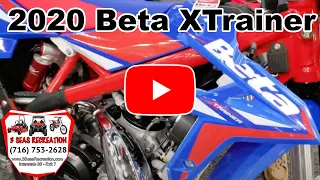 2020 Beta Motorcycle XTrainer 300 2-Stroke Beginner Motorcycle with oil injection- 3 Seas Recreation