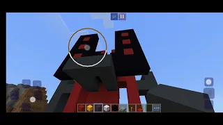 haciendo al titán speakerman mejorado en Minecraft