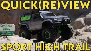 Crawler Canyon Quick(re)view: Traxxas TRX-4 Sport High Trail