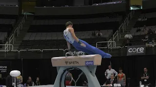 Tristen Nye - Pommel Horse - 2023 Xfinity U.S. Championships - Junior Men Day 2