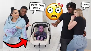 DEMON DEVIL BABY SCARE ON TRICIA & KAM! *CREEPY*