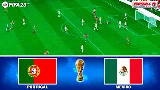FIFA 23 - PORTUGAL vs MEXICO - FIFA WORLD CUP FINAL - FULL MATCH | PC GAMEPLAY [4K]