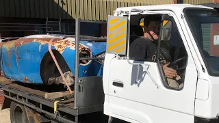 Austin Healey 100/4 BN2 100/6 BN4 Moving Day