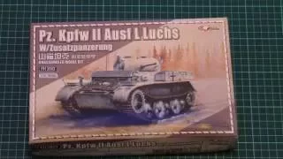 Flyhawk 1/72 Pz.Kpfw II Ausf L Luchs Zusatzpanzerung (FH3003) Review
