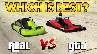 GTA 5 KART VS REAL KART | WHICH IS BEST?