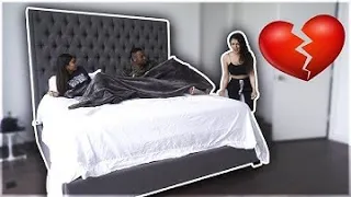 MICHAELA CAUGHT NATE CHEATING IN BED WITH HER  BESTFRIEND PRANK 💔 | Nate & Michaela