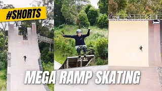 Roller Skating on the Biggest Ramp in the Southern Hemisphere | #shorts