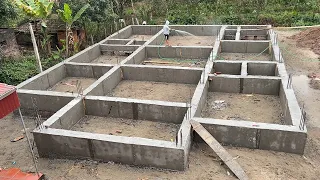 Amazing Techniques Construction For The Most Solid Reinforced Concrete Platform You Must See