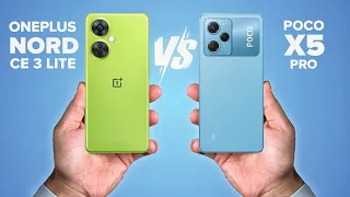 OnePlus Nord CE 3 Lite vs Poco X5 Pro - Full Comparison ⚡ Which one is Better?