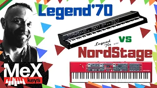 Legend'70 vs NordStage2EX by MeX (Subtitles)