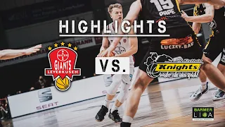 BAYER GIANTS Leverkusen : VFL Kirchheim Knights | Highlights | ProA 2021/22