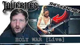 LOVEBITES - "Holy War" [Live] FIRST TIME REACTION