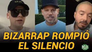 BIZARRAP rompió el SILENCIO: habló de la TIRADERA de RESIDENTE y contó QUÉ LE DIJO a J BALVIN