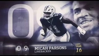 #9 Micah Parsons (LB, Cowboys) | Top 100 Players in 2023