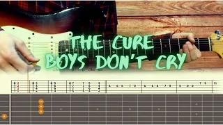 The Cure - Boys Don't Cry / Guitar Tutorial / Tabs + Chords