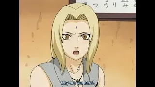 Naruto meets Tsunade for the  first time