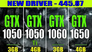 GTX 1050 vs GTX 1050Ti vs GTX1060 (3GB) vs GTX 1650 | INTEL i5 9400F |