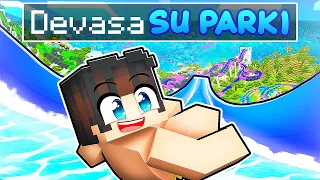 DEVASA SU PARKI AÇTIM!🌊 - Minecraft Ahtapot Adası