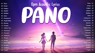 Pano, Uhaw,... - Greatest Acoustic OPM Love Songs Cover 2023 - Top Pamatay Puso Songs Playlist 2023