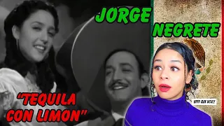 ESCUCHO por PRIMERA VEZ a "Tequila con limón" de JORGE NEGRETE