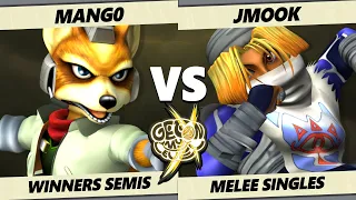 GOML X TOP 8 - Mango (Fox) Vs. Jmook (Sheik) Smash Melee - SSBM