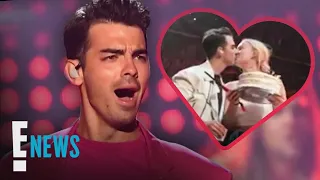 Joe Jonas Gets an Onstage Kiss From Sophie Turner | E! News