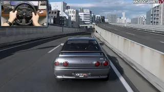 Gran Turismo 7 - 1990 Nissan GT-R NISMO (R32) | Thrustmaster T300RS Gameplay [PS5]