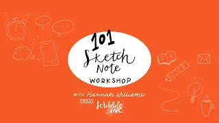 Sketch note workshop with Scribble Inc