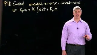 Introduction to PID control (Kevin Lynch)