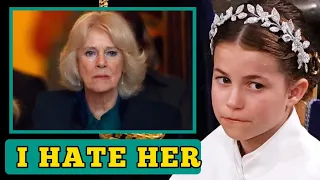 HATRED!🛑 Princess Charlotte wants to leave the Royal family as Queen Camilla makes her uncomfortable