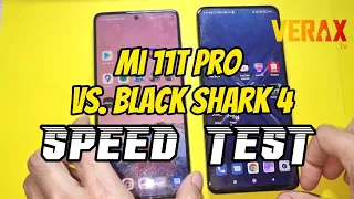 MI 11T PRO VS. BLACK SHARK 4 | SPEED TEST