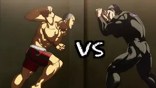 Kanoh Agito vs Ohkubo Naoya DUBBED!!- Kengan Ashura HD! The Fang of Metsudo vs The King of Combat!!!